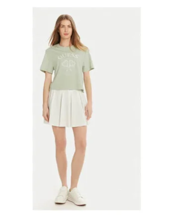 Tricou lejer cu logo din bumbac