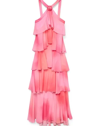 Rochie de seara dama  10295237, Sintetic, Roz