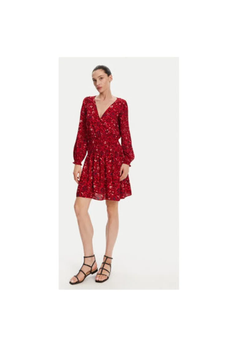Rochie dama  PL953669, Viscoza, Rosu
