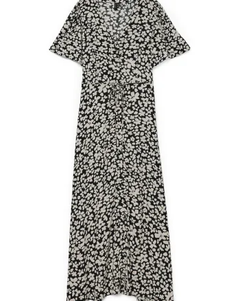 Rochie de vara dama  10330301, Viscoza, Negru, Negru