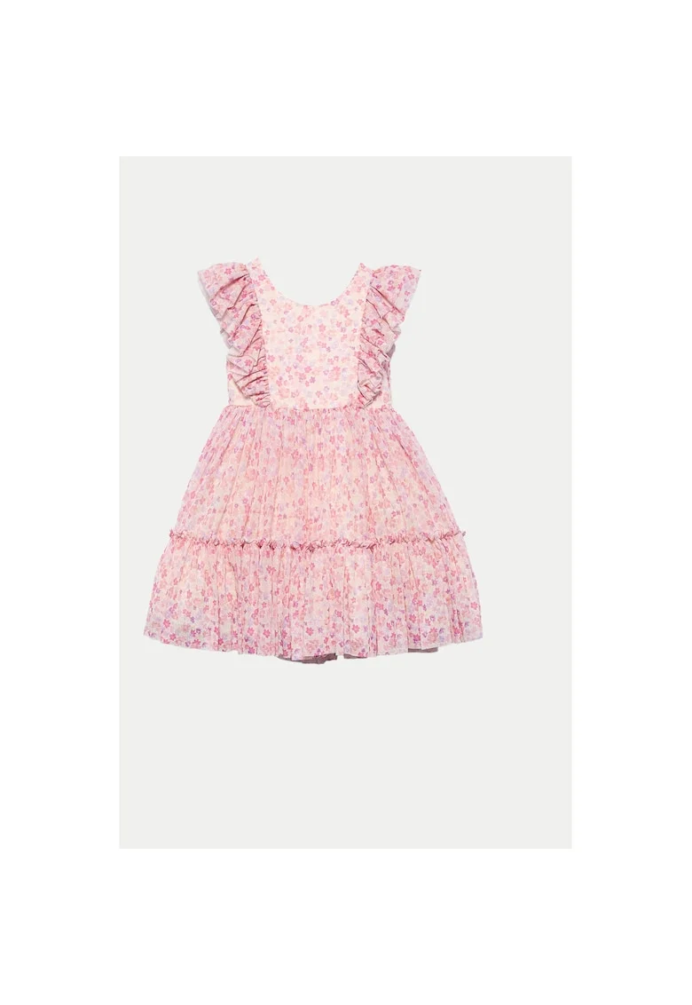 Rochie de vara fete Abel Lula, 5046, Poliester/Elastan, Roz