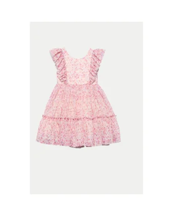 Rochie de vara fete Abel Lula, 5046, Poliester/Elastan, Roz