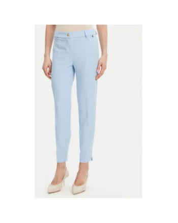 Pantaloni dama  25EB52Z/M24/43MA, Poliester, Albastru deschis