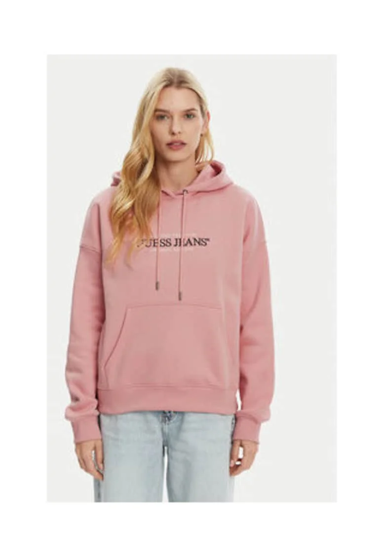 Hanorac din amestec de bumbac organic si logo