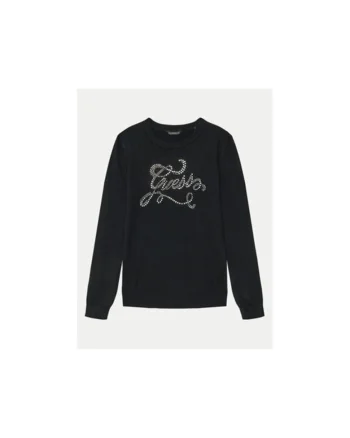 Bluza cu logo cu cristale