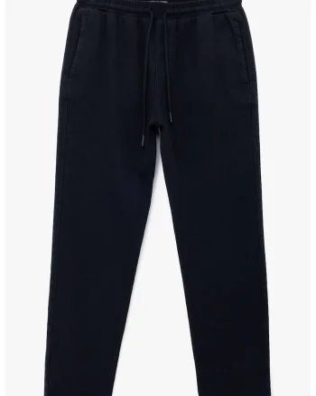 Pantaloni de bumbac cu talie ajustabila, Albastru ultramarin