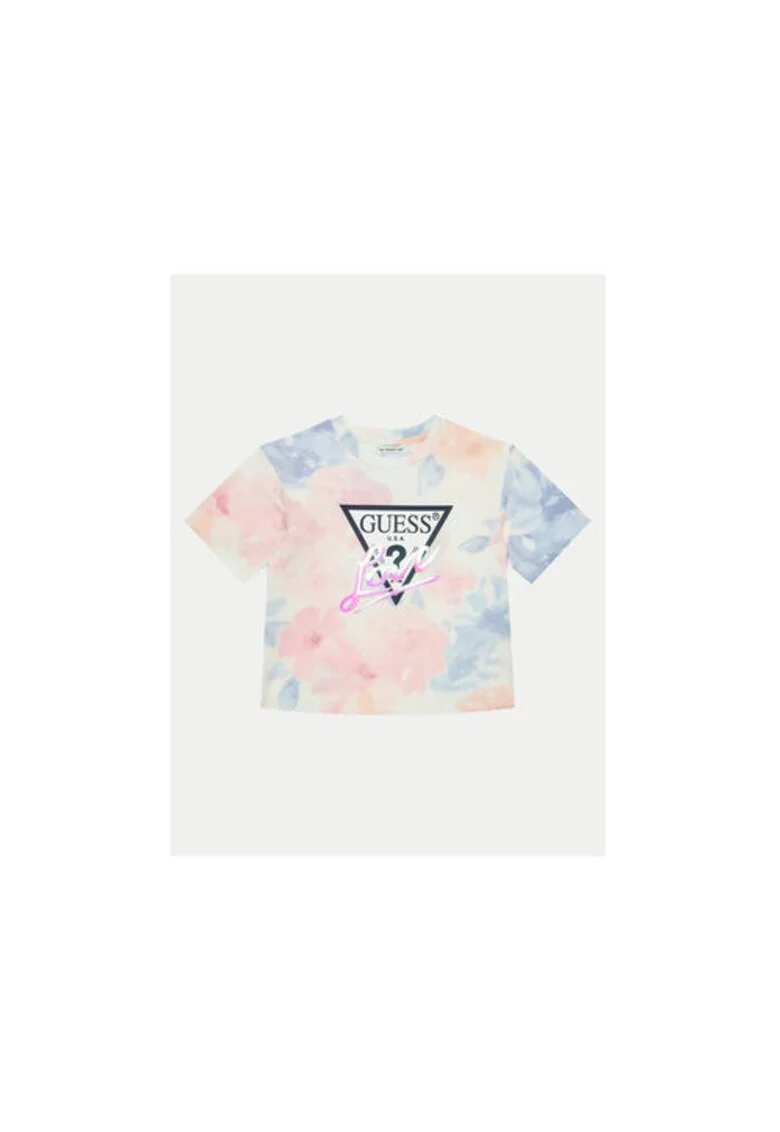 Tricou tie-dye cu logo