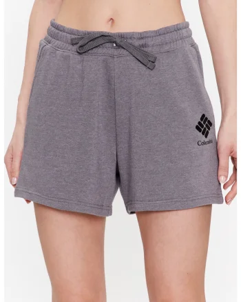 Pantaloni scurti dama,  301588276, Bumbac/Poliester, Gri, Gri