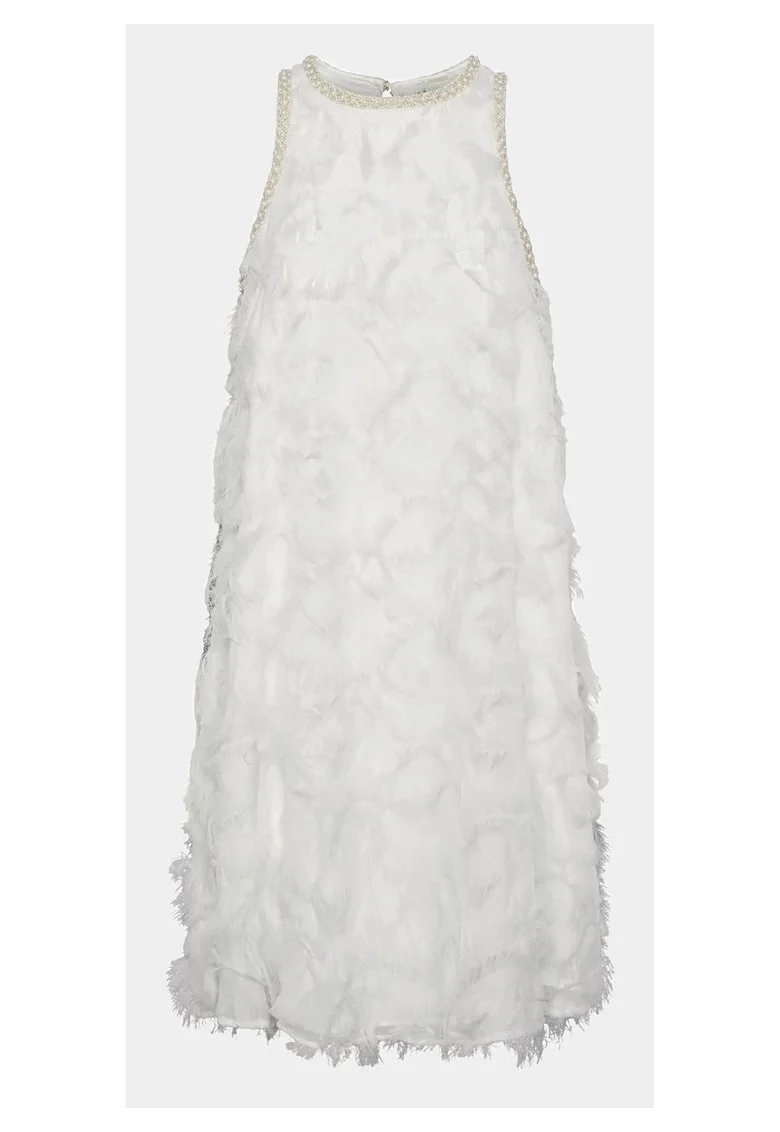 Rochie dama  26028873, Poliester, Alb