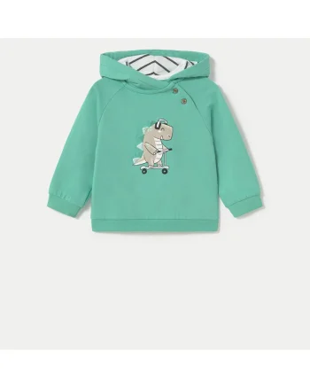 Bluza baieti  1467, Bumbac/Poliester, Verde, Verde