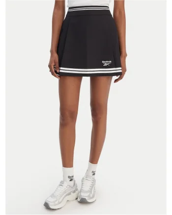 Fusta mini  poliester, negru