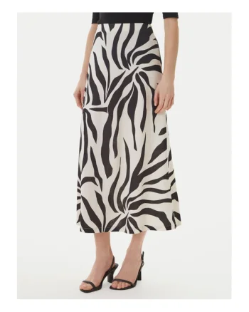 Fusta maxi,  neagra, 55% viscoza, 45% nailon