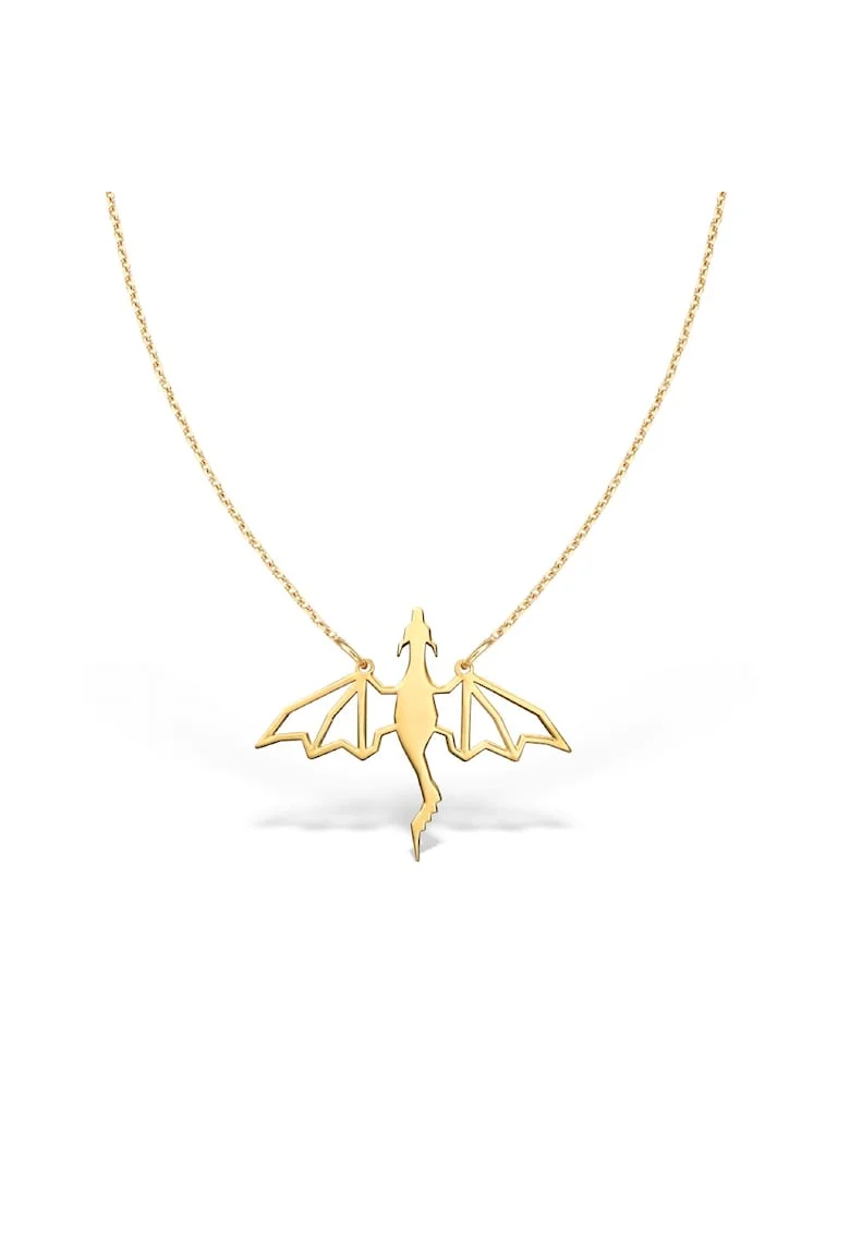 Colier MOTHER OF THE DRAGONS, aur galben 14K
