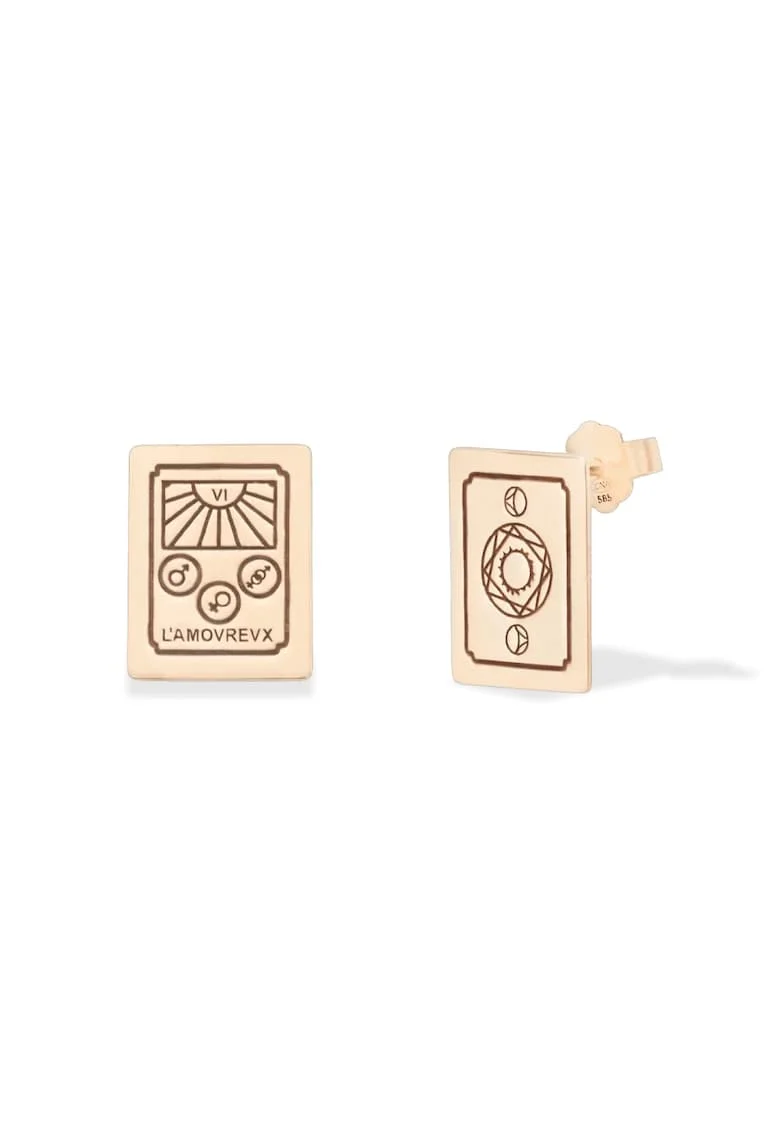 Cercei AMAVI, aur 14K