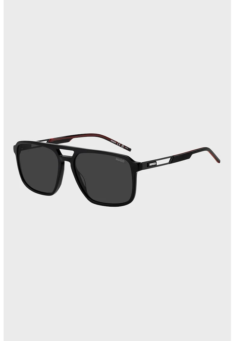Ochelari de soare aviator, Visiniu/Negru