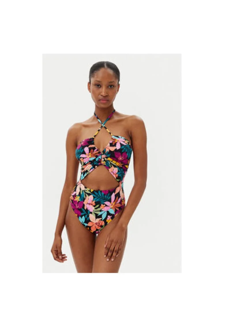 Costum de baie dama  EBJX100105, Sintetic, Multicolor, Multicolor