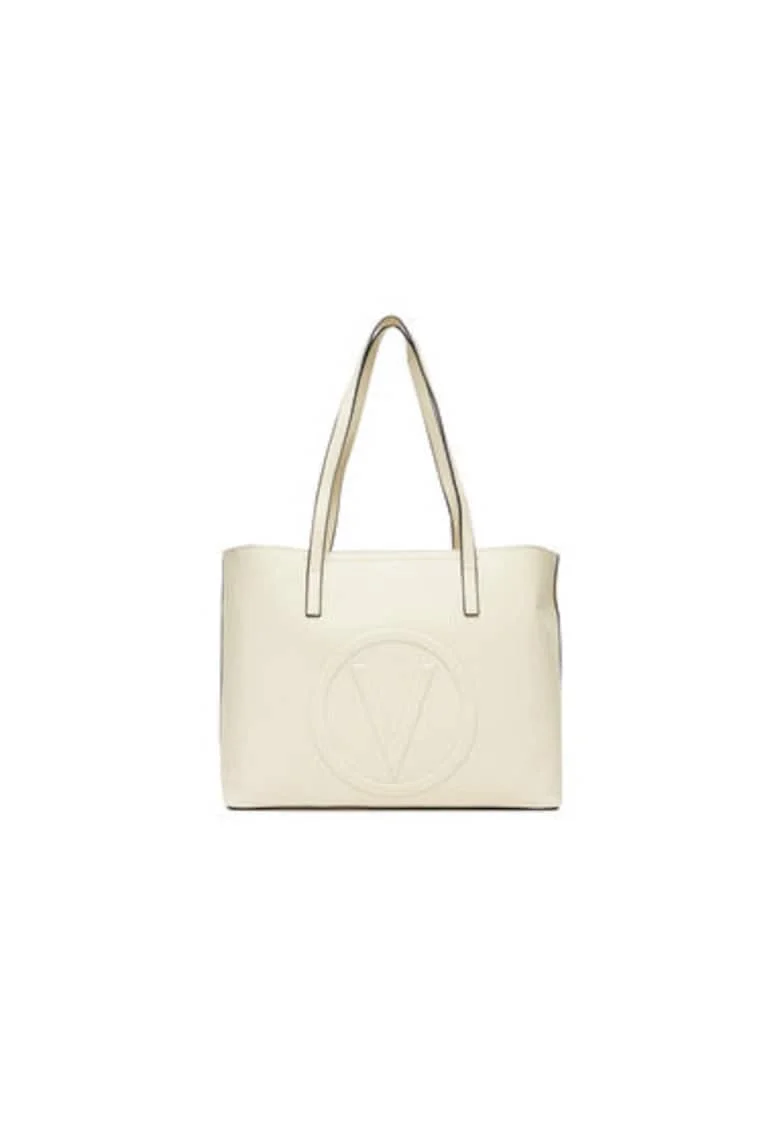 Geanta dama  VBS8WK01, Piele ecologica, Ecru