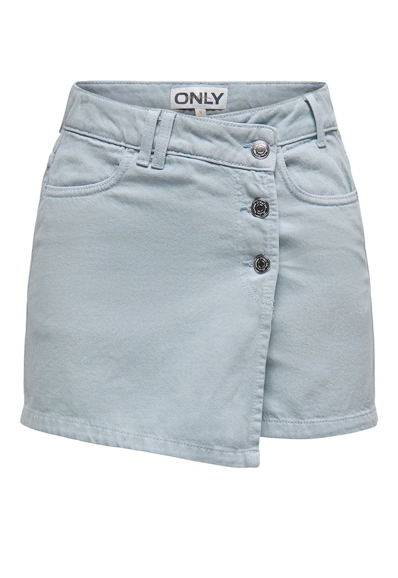 Chambray moale, Albastru deschis, 100% bumbac, Albastru
