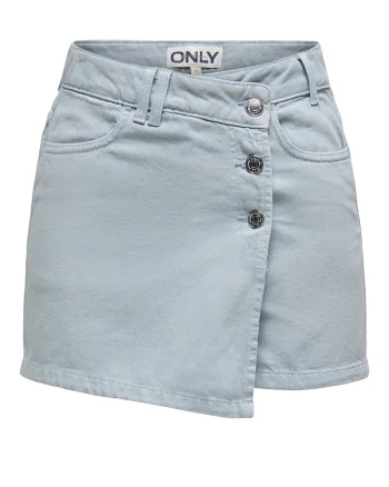 Chambray moale, Albastru deschis, 100% bumbac, Albastru