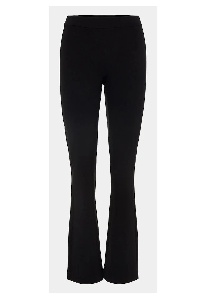 Pantaloni dama  10209858, Viscoza/Nylon, Negru, Negru