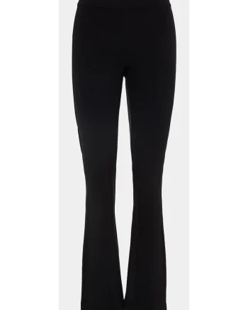 Pantaloni dama  10209858, Viscoza/Nylon, Negru, Negru