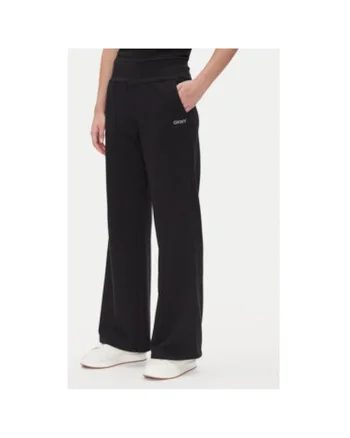 Pantaloni de trening dama  DP5P3601, Sintetic, Negru, Negru