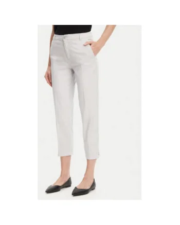 Pantaloni chino dama  4CDR558R5, Bumbac, Gri, Gri