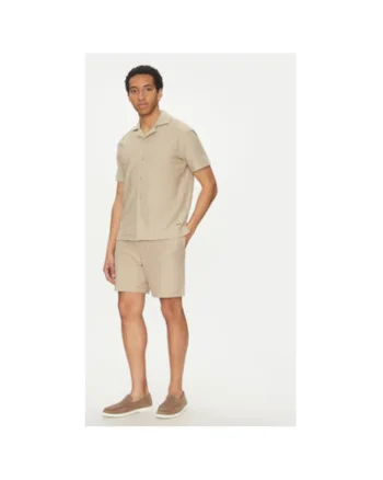 Pantaloni scurti barbati  10019312 30045554, Bumbac, Bej, Bej