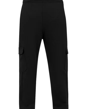 Pantaloni cargo lejeri de trening, Negru
