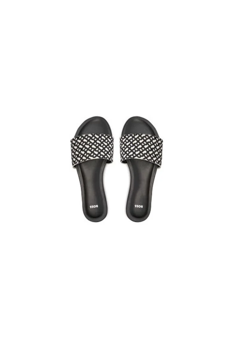 Papuci dama  303699352, Textil, Negru, Negru