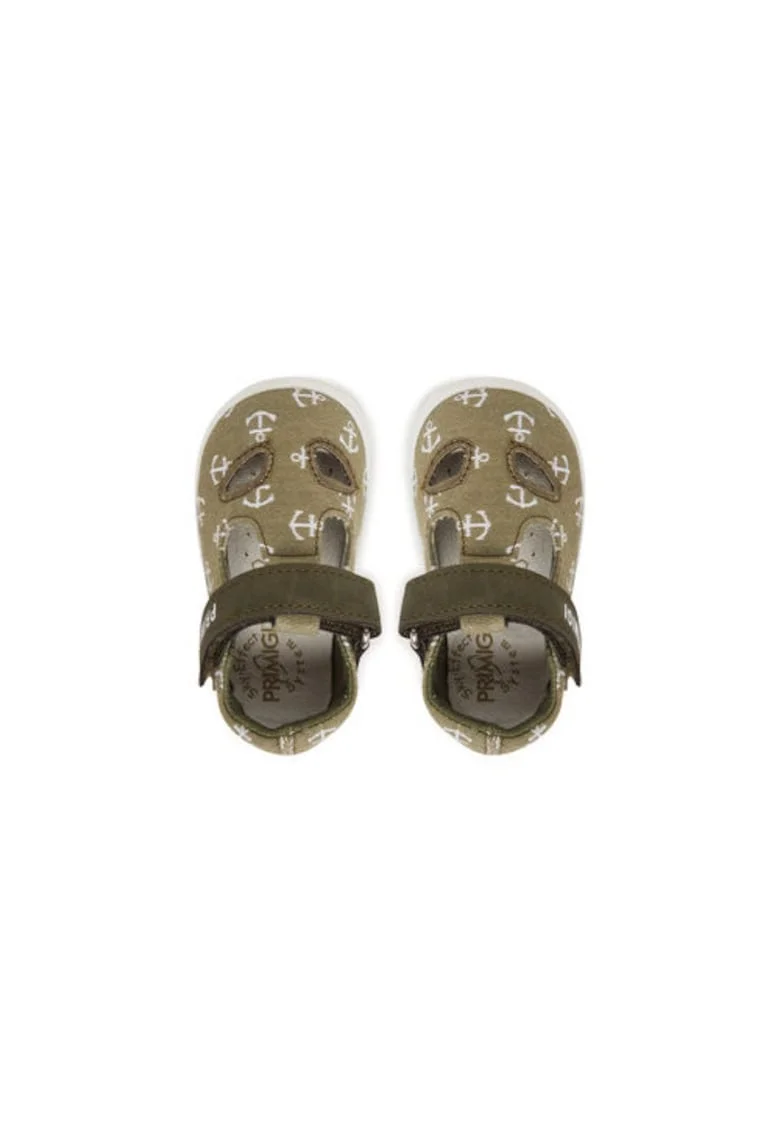 Papuci baieti  7854844, Textil, Kaki, Kaki