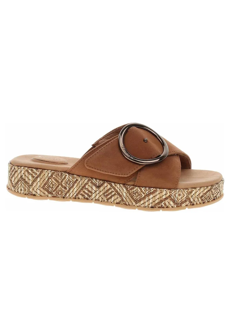 Papuci dama  8-87207-44, maro, Maro