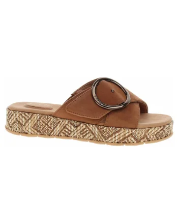Papuci dama  8-87207-44, maro, Maro