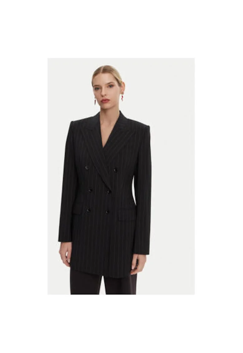 Sacou Dama, Dolce Gabbana, Lana/Elastan, Negru, Negru