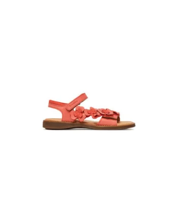 Sandale fete, G3150272-4,  Piele naturala, Corai, Coral