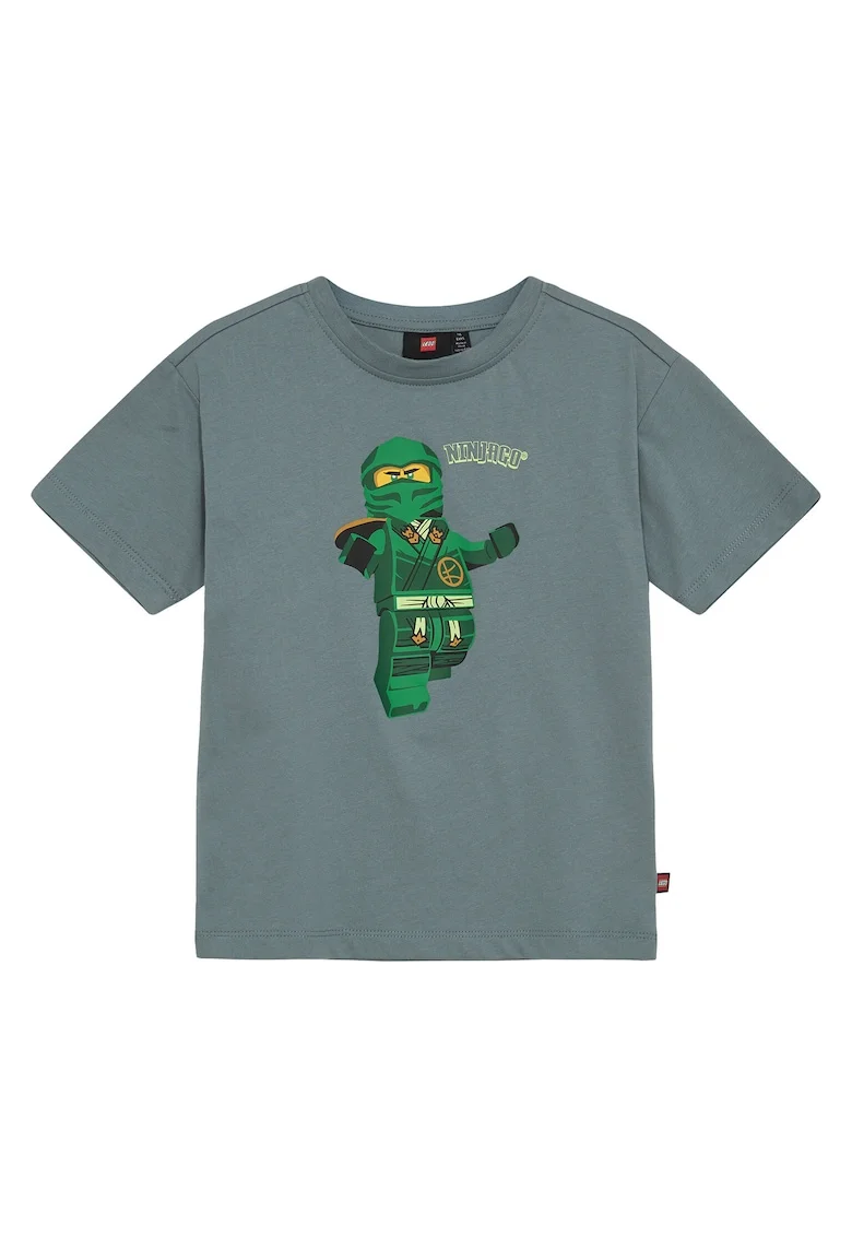 Tricou baieti  12011457, Bumbac organic, Verde, Verde