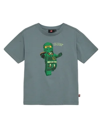 Tricou baieti  12011457, Bumbac organic, Verde, Verde