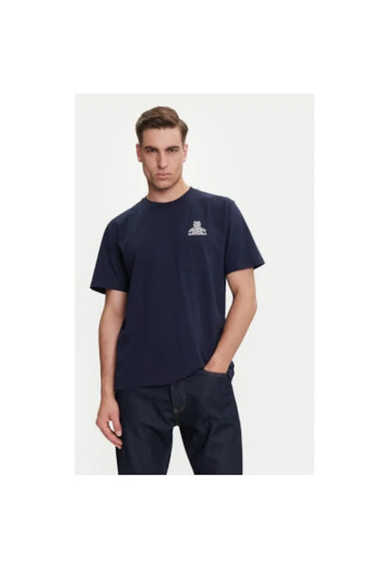 Tricou barbati  769029-03, Bumbac, Bleumarin, Bleumarin