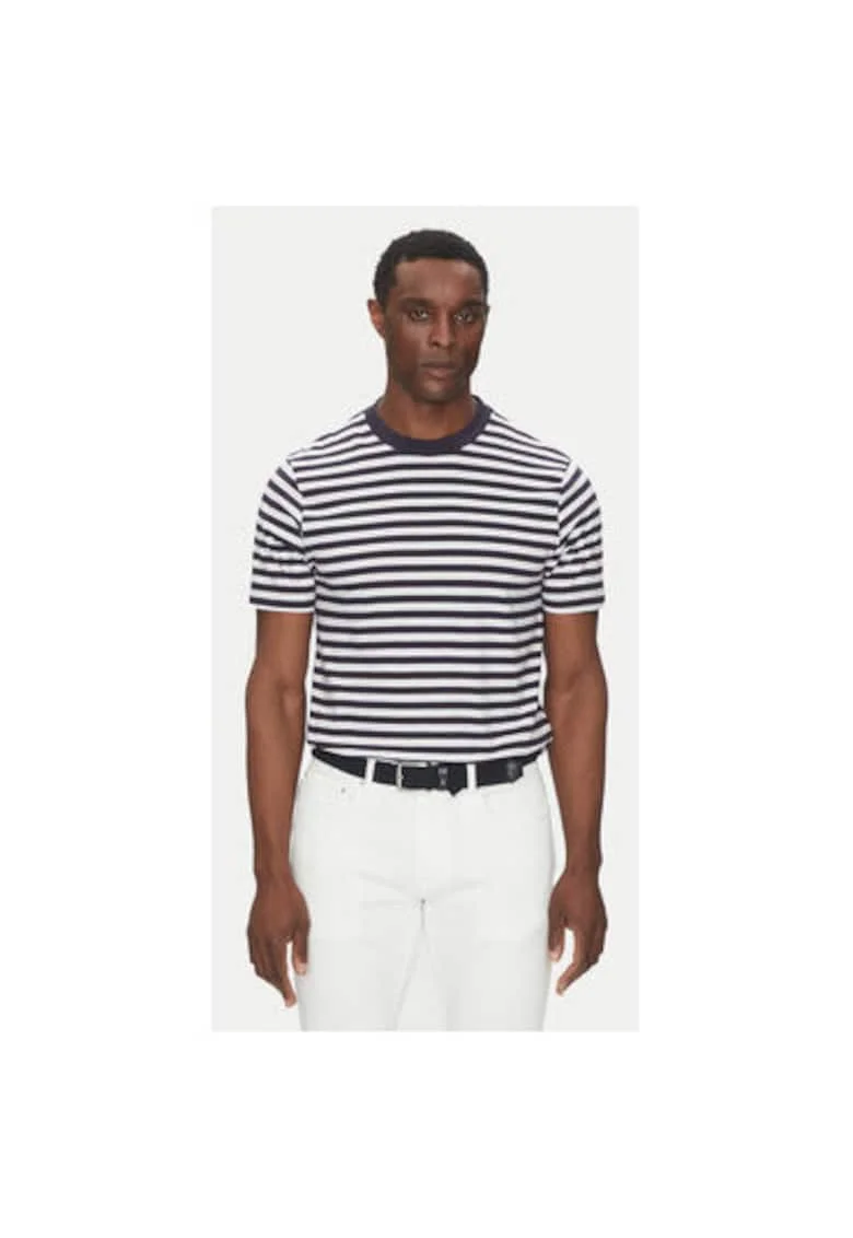 Tricou barbati  75015690, Bumbac, Bleumarin, Bleumarin