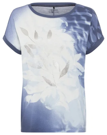 Tricou dama  11105088, Bumbac/Modal, Bleumarin, Bleumarin