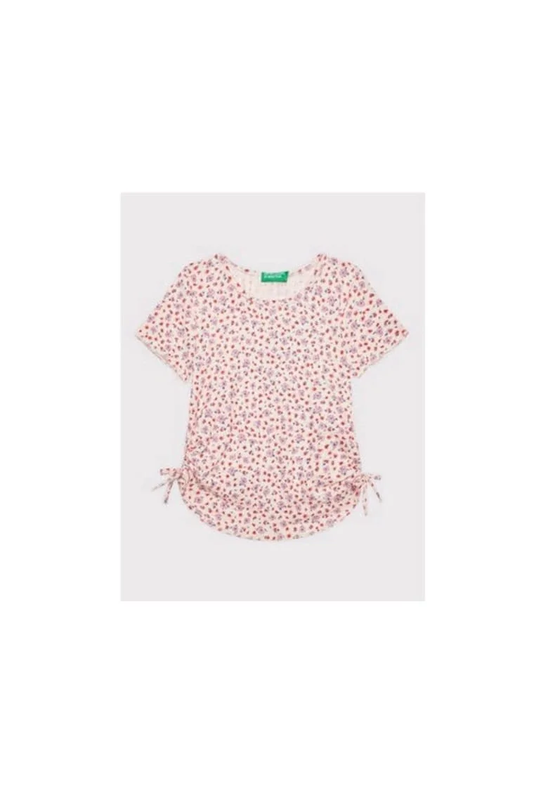 Tricou fete,  300208847, Bumbac, Multicolor, Multicolor