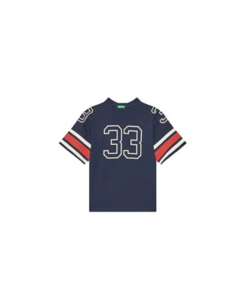 Tricou pentru baieti  3MI5C10OA, Bumbac organic, Bleumarin, Bleumarin