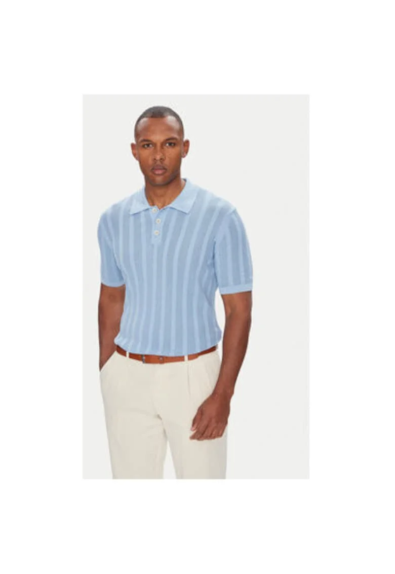Tricou polo barbati  B4 50024.5232, Bumbac, Verde, Verde