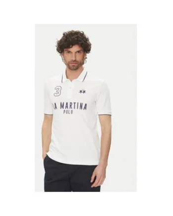 Tricou polo barbati  PK001, Bumbac, Alb, Alb