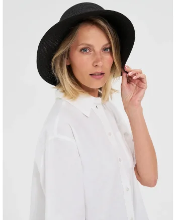 Palarie Neagra cu Funda ONE SIZE