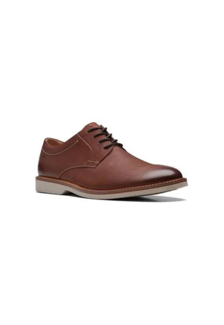 Pantofi barbati  301783411, Piele naturala, 46 EU, Maro