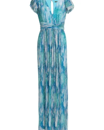 Rochie dama  5AI18000, Poliester, 65655, Albastru
