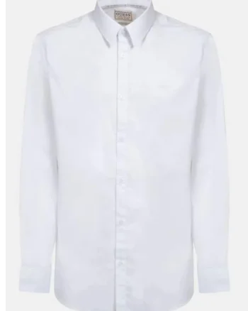 Camasa slim fit din amestec de bumbac,
