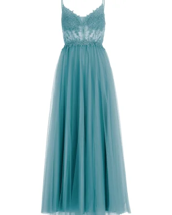Rochie dama  5AI059HK, Poliester, 56797, Turcoaz