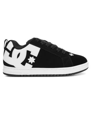 Adidasi barbati,  din piele naturala, negru cu logo alb,